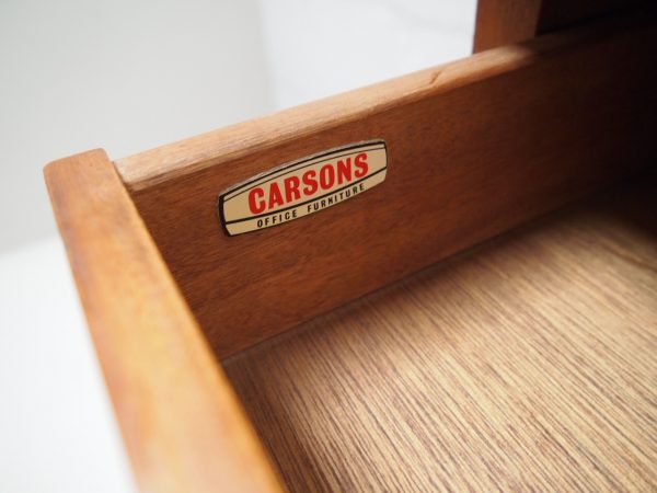 Teak sideboard with formica sliding doors - Image 10