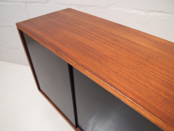 Teak sideboard with formica sliding doors - Image 5