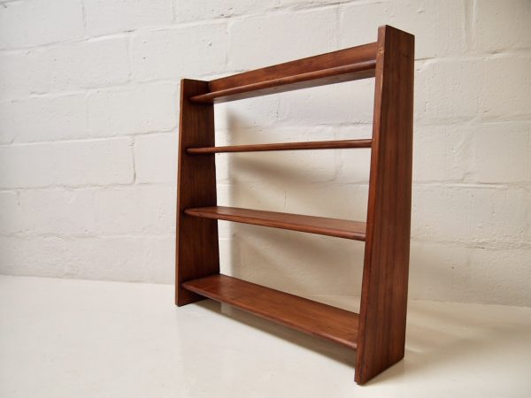 Solid rosewood free standing bookcase - Image 3