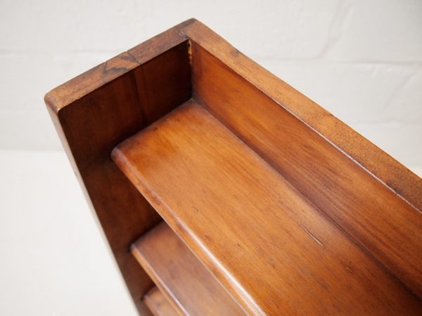 Solid rosewood free standing bookcase - Image 6