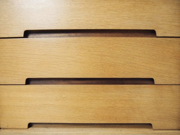 Stag chest of drawers by John and Sylvia Reid - Image 3